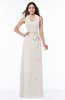 Plain A-line Halter Sleeveless Ribbon Plus Size Bridesmaid Dresses