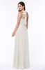 Plain A-line Halter Sleeveless Ribbon Plus Size Bridesmaid Dresses