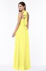 Plain A-line Halter Sleeveless Ribbon Plus Size Bridesmaid Dresses