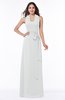 Plain A-line Halter Sleeveless Ribbon Plus Size Bridesmaid Dresses