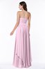 Modern A-line Sweetheart Sleeveless Floor Length Ruching Plus Size Bridesmaid Dresses