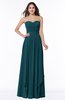 Modern A-line Sweetheart Sleeveless Floor Length Ruching Plus Size Bridesmaid Dresses