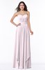 Modern A-line Sweetheart Sleeveless Floor Length Ruching Plus Size Bridesmaid Dresses