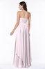 Modern A-line Sweetheart Sleeveless Floor Length Ruching Plus Size Bridesmaid Dresses