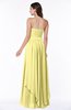 Modern A-line Sweetheart Sleeveless Floor Length Ruching Plus Size Bridesmaid Dresses