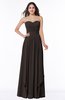 Modern A-line Sweetheart Sleeveless Floor Length Ruching Plus Size Bridesmaid Dresses