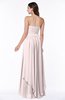 Modern A-line Sweetheart Sleeveless Floor Length Ruching Plus Size Bridesmaid Dresses