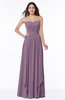 Modern A-line Sweetheart Sleeveless Floor Length Ruching Plus Size Bridesmaid Dresses