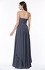 Modern A-line Sweetheart Sleeveless Floor Length Ruching Plus Size Bridesmaid Dresses