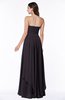 Modern A-line Sweetheart Sleeveless Floor Length Ruching Plus Size Bridesmaid Dresses