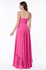 Modern A-line Sweetheart Sleeveless Floor Length Ruching Plus Size Bridesmaid Dresses