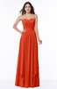 Modern A-line Sweetheart Sleeveless Floor Length Ruching Plus Size Bridesmaid Dresses