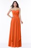 Modern A-line Sweetheart Sleeveless Floor Length Ruching Plus Size Bridesmaid Dresses