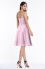 Informal Sleeveless Chiffon Short Ruching Plus Size Bridesmaid Dresses