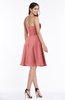 Informal Sleeveless Chiffon Short Ruching Plus Size Bridesmaid Dresses