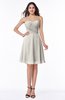 Informal Sleeveless Chiffon Short Ruching Plus Size Bridesmaid Dresses