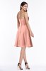 Informal Sleeveless Chiffon Short Ruching Plus Size Bridesmaid Dresses