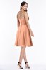 Informal Sleeveless Chiffon Short Ruching Plus Size Bridesmaid Dresses