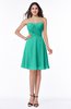 Informal Sleeveless Chiffon Short Ruching Plus Size Bridesmaid Dresses