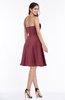 Informal Sleeveless Chiffon Short Ruching Plus Size Bridesmaid Dresses