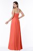 Simple A-line Strapless Floor Length Ribbon Plus Size Bridesmaid Dresses