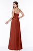 Simple A-line Strapless Floor Length Ribbon Plus Size Bridesmaid Dresses