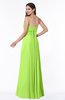 Simple A-line Strapless Floor Length Ribbon Plus Size Bridesmaid Dresses