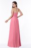 Simple A-line Strapless Floor Length Ribbon Plus Size Bridesmaid Dresses