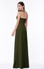 Classic Halter Sleeveless Zip up Chiffon Floor Length Plus Size Bridesmaid Dresses