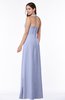 Classic Halter Sleeveless Zip up Chiffon Floor Length Plus Size Bridesmaid Dresses