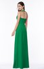 Classic Halter Sleeveless Zip up Chiffon Floor Length Plus Size Bridesmaid Dresses