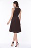 Casual A-line V-neck Zip up Fringe Plus Size Bridesmaid Dresses