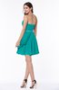 Elegant A-line Sleeveless Zipper Short Ribbon Plus Size Bridesmaid Dresses
