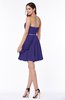 Elegant A-line Sleeveless Zipper Short Ribbon Plus Size Bridesmaid Dresses