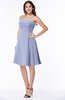 Glamorous A-line Strapless Sleeveless Half Backless Plus Size Bridesmaid Dresses