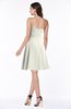 Glamorous A-line Strapless Sleeveless Half Backless Plus Size Bridesmaid Dresses