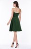 Glamorous A-line Strapless Sleeveless Half Backless Plus Size Bridesmaid Dresses