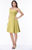 Glamorous A-line Strapless Sleeveless Half Backless Plus Size Bridesmaid Dresses