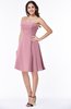Glamorous A-line Strapless Sleeveless Half Backless Plus Size Bridesmaid Dresses