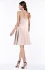 Glamorous A-line Strapless Sleeveless Half Backless Plus Size Bridesmaid Dresses