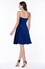 Glamorous A-line Strapless Sleeveless Half Backless Plus Size Bridesmaid Dresses