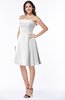 Glamorous A-line Strapless Sleeveless Half Backless Plus Size Bridesmaid Dresses