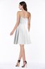 Glamorous A-line Strapless Sleeveless Half Backless Plus Size Bridesmaid Dresses