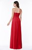 Romantic Spaghetti Sleeveless Zipper Floor Length Ruching Plus Size Bridesmaid Dresses
