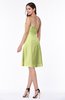 Gorgeous A-line Strapless Zipper Knee Length Plus Size Bridesmaid Dresses