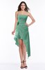 Glamorous Zip up Chiffon Asymmetric Ruching Plus Size Bridesmaid Dresses
