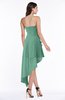 Glamorous Zip up Chiffon Asymmetric Ruching Plus Size Bridesmaid Dresses