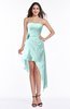 Glamorous Zip up Chiffon Asymmetric Ruching Plus Size Bridesmaid Dresses