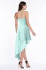 Glamorous Zip up Chiffon Asymmetric Ruching Plus Size Bridesmaid Dresses