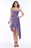 Glamorous Zip up Chiffon Asymmetric Ruching Plus Size Bridesmaid Dresses